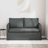 vidaXL Sofa Dark Grey 136 x 82 x 85 cm Fabric