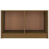 vidaXL TV Cabinet Honey Brown 70x33x42 cm Solid Pinewood