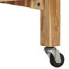 vidaXL Kitchen Trolley 58x58x89 cm Solid Wood Acacia