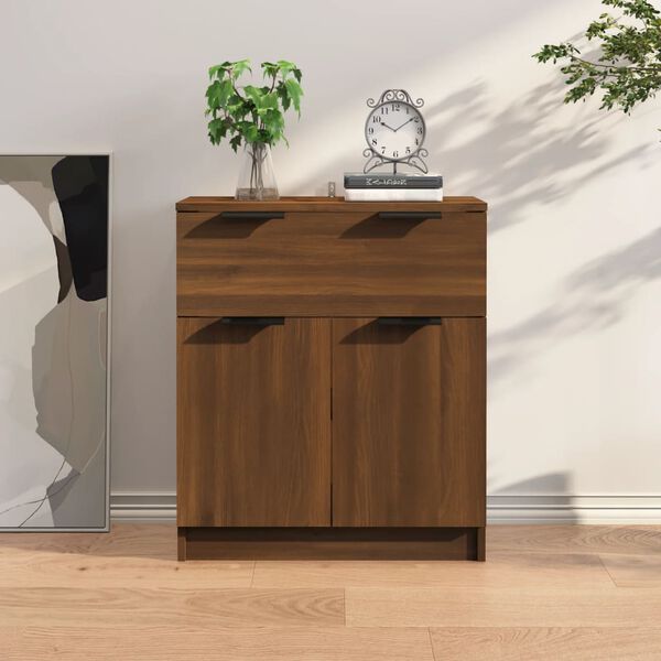 vidaXL Sideboard Brown Oak 60x30x70 cm Engineered Wood