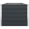 vidaXL Planter Anthracite 290 x 100 x 75 cm Galvanised Steel