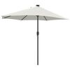 vidaXL Garden Parasol Sand 294 x 150 x 224 cm Polyester and Steel