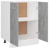 vidaXL Bottom Cabinet Lyon Concrete Grey 60x46x81.5 cm Engineered Wood