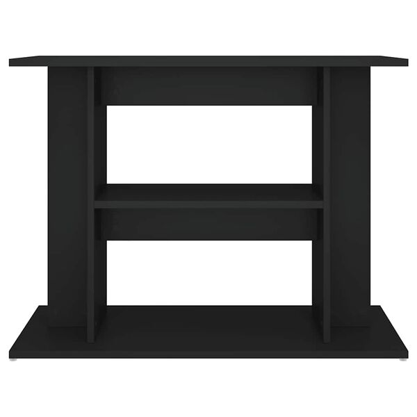 vidaXL Aquarium Stand Black 80x35x60 cm Engineered Wood