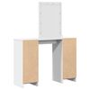 vidaXL Dressing Table White 102 x 33 x 135 cm Engineered Wood