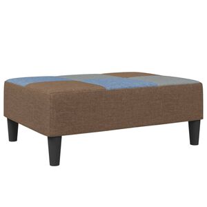 vidaXL Footstool Patchwork 77x55x31 cm Fabric