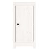 vidaXL Sideboard White 39x35x80 cm Solid Wood Pine