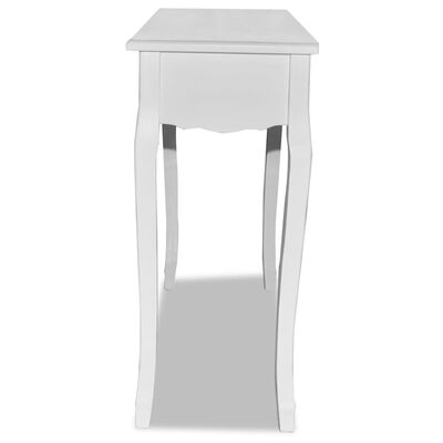 vidaXL Dressing Console Table White