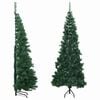 vidaXL Artificial Christmas Tree | Green | PVC, Steel | 210 cm Height