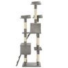 vidaXL Cat Tree with Sisal Scratching Posts 170 cm Grey