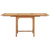 vidaXL 5 Piece Garden Dining Set Solid Teak Wood