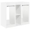 vidaXL Golf Cabinet Plain White 102 x 45 x 85.5 cm