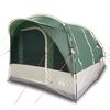 vidaXL Camping Tent Tunnel 3-Person Green Waterproof
