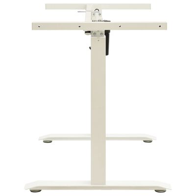 vidaXL Electric Motorised Standing Desk Frame Height Adjustable White