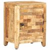 vidaXL Bedside Cabinet | Brown | Solid Mango Wood | Bedside Cabinet