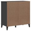 vidaXL Sideboard VIKEN Anthracite Grey 80x40x80 cm Engineered Wood