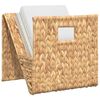 vidaXL Magazine Holder 31x31x31 cm Water Hyacinth