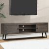 vidaXL TV Cabinet Solid Mango Wood 140x30x45 cm