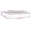 vidaXL Box Spring Bed Frame Dark Grey Queen Velvet