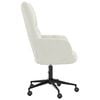 vidaXL Relaxing Chair Cream White Velvet