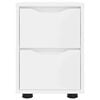 vidaXL Bedside Tables 2 pcs White 30.5 x 30 x 43 cm Engineered Wood