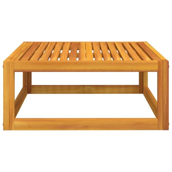 vidaXL Coffee Table 68x68x29 cm Solid Acacia Wood