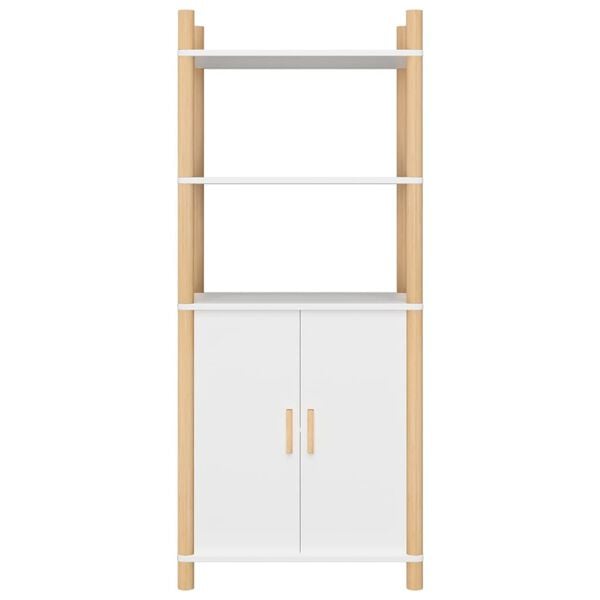 vidaXL Highboard White 60x40x141 cm Engineered Wood