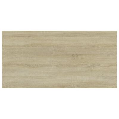 vidaXL Bookshelf Boards 8 pcs Sonoma Oak 80x30x1.5 cm Engineered Wood