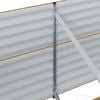 vidaXL Raised Bed Brown 240 x 80 x 81 cm Steel