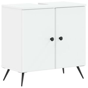 vidaXL Bathroom Sink Cabinet BREDA White 59.5 x 31.5x 59 cm