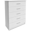 vidaXL Storage Cabinet Engineered Wood 71x35x106 cm White