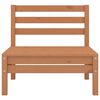 vidaXL 4 Piece Garden Lounge Set Solid Pinewood Honey Brown