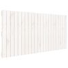vidaXL Wall Headboard White 140x3x60 cm Solid Wood Pine