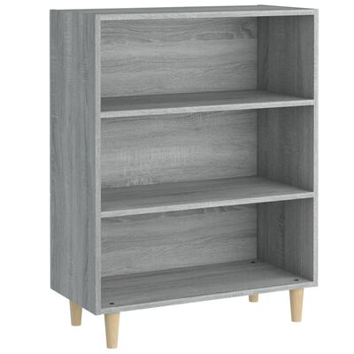 vidaXL Sideboard Grey Sonoma 69.5x32.5x90 cm Engineered Wood