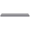 vidaXL Floating Wall Shelves 4 pcs Grey 90x23.5x3.8 cm MDF