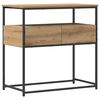vidaXL Console Table Artisan Oak 75 x 40 x 75 cm Engineered Wood