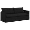 vidaXL Sofa Black 196 x 82 x 85 cm Fabric