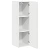 vidaXL Kitchen Wall Cabinet White 30 x 31 x 100 cm Engineered Wood