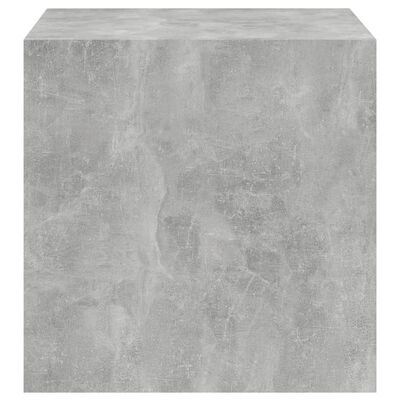 vidaXL Wall Cabinets 2 pcs Concrete Grey 37x37x37 cm Engineered Wood