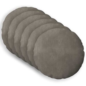 vidaXL Cushion with Pillow HEERLEN 6 pcs Light Grey Velvet