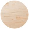 vidaXL Table Top Round &Oslash;80x3 cm Solid Wood Pine