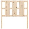 vidaXL Bed Headboard 95.5x4x100 cm Solid Wood Pine