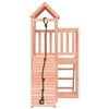 vidaXL Playhouse with Climbing Wall Solid Wood Douglas