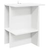 vidaXL Coffee Table White 40 x 30 x 49 cm Engineered Wood