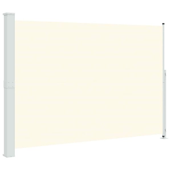 vidaXL Patio Retractable Side Awning 200x300 cm Cream