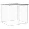 vidaXL Chicken Cage with Roof Light Grey 103x98x90 cm Galvanised Steel