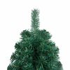 vidaXL Artificial Half Pre-lit Christmas Tree with Ball Set Green 180 cm