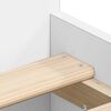vidaXL Bed Frame without Mattress White 90x190 cm Single