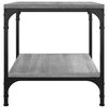 vidaXL Coffee Table Grey Sonoma 50x50x40 cm Engineered Wood