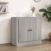 vidaXL Sideboard Grey Sonoma 70x35.5x67.5 cm Engineered Wood